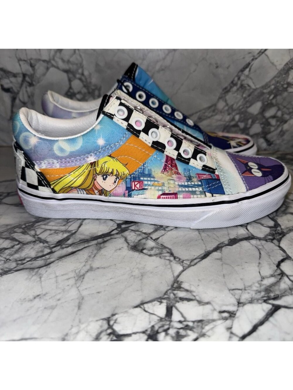 Vans x Sailor Moon Women’s 3.5 Men’s 5 Sneakers Excellent Anime